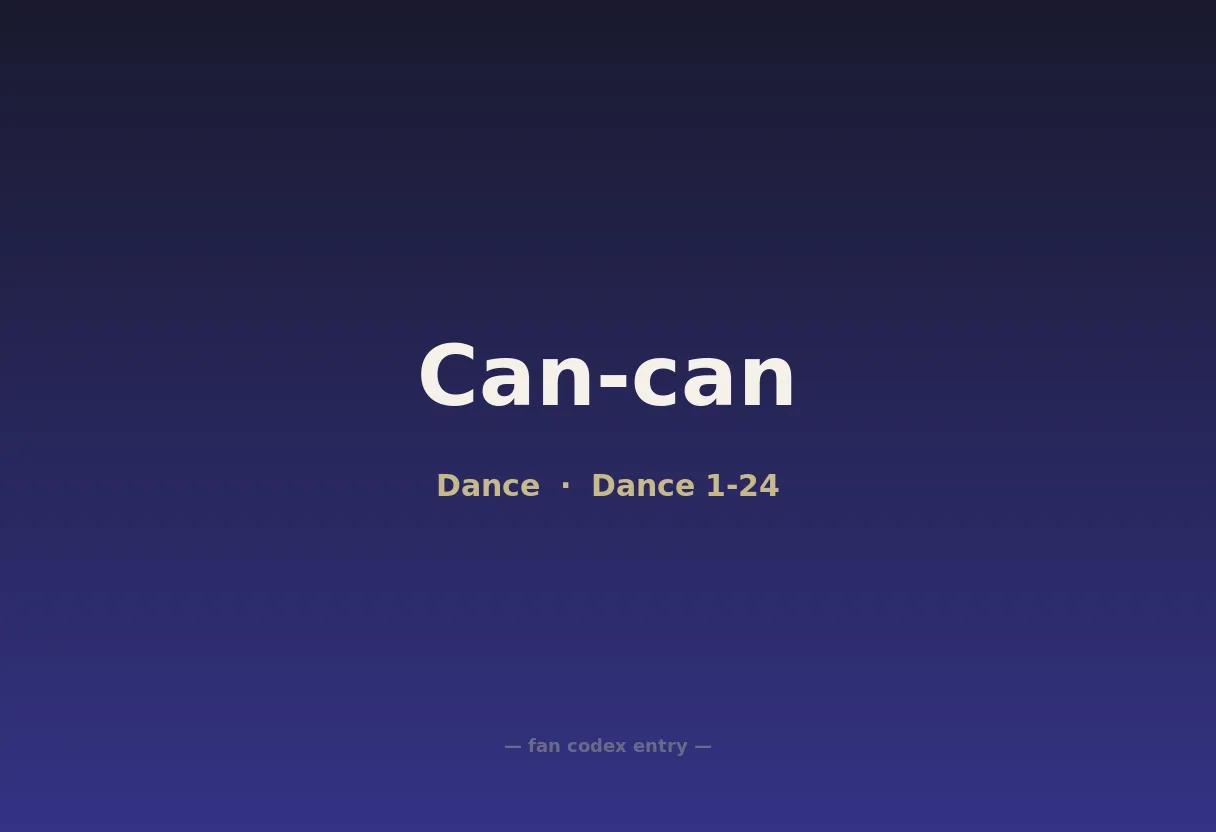 Can-can