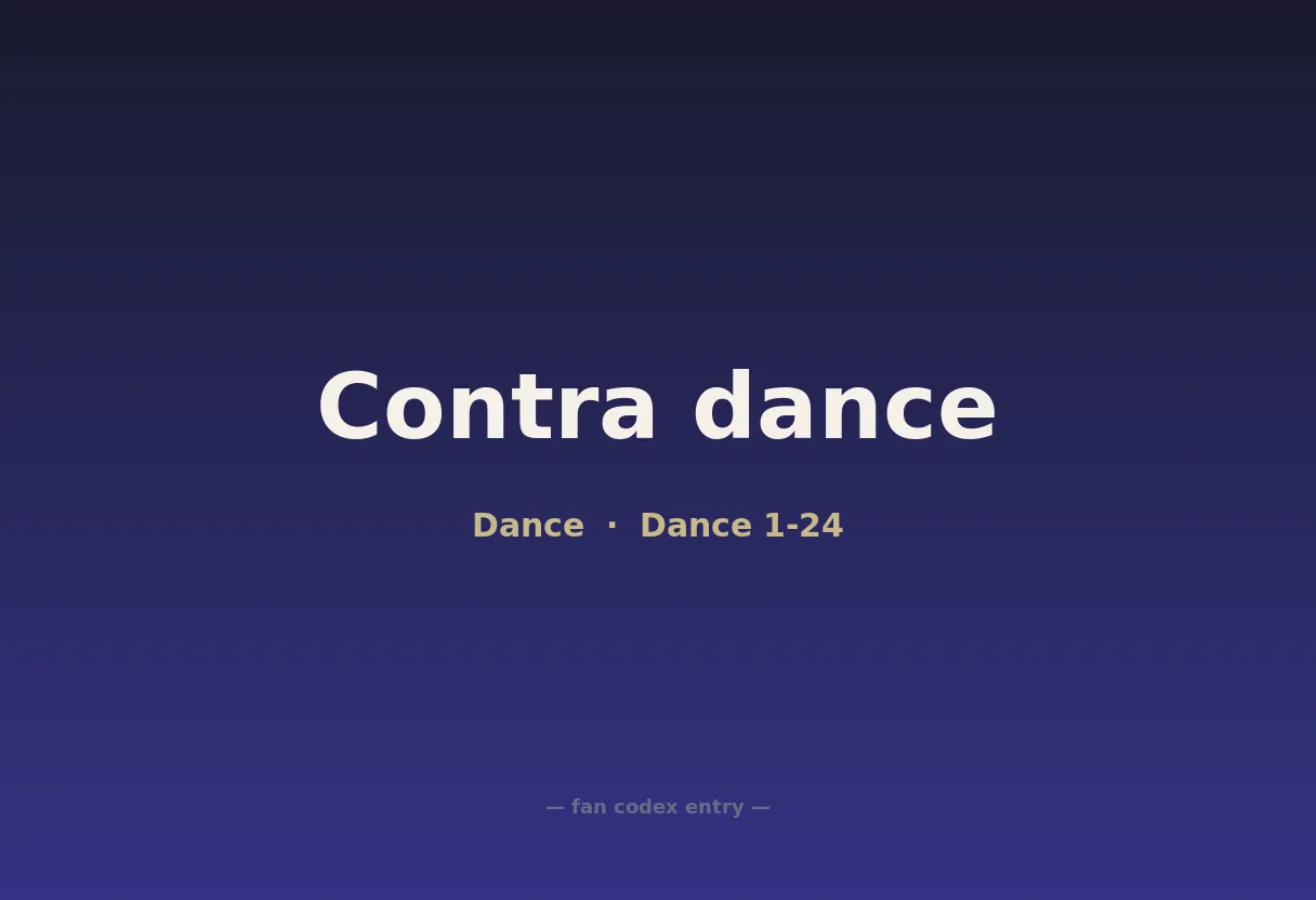 Contra dance