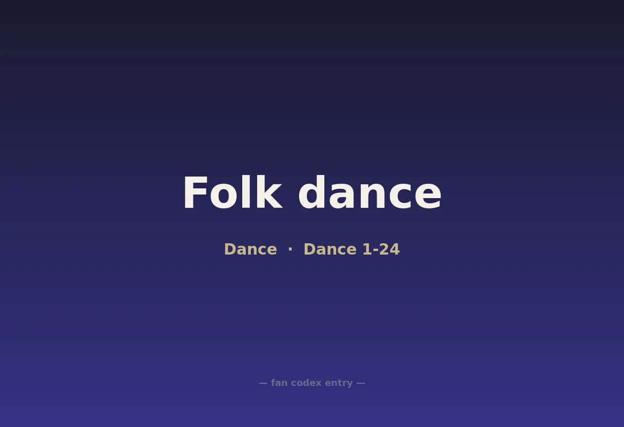Folk dance